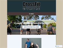 Tablet Screenshot of crossfitgympie.com